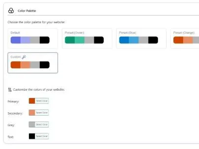 Color Palette System