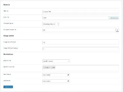 Coupon Admin Panel